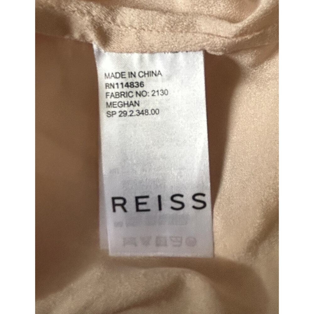 REISS Meghan Floral Dress Sz 10 Lace Bodycon Wedding Cocktail Romantic NEW $475 - Picture 15 of 16